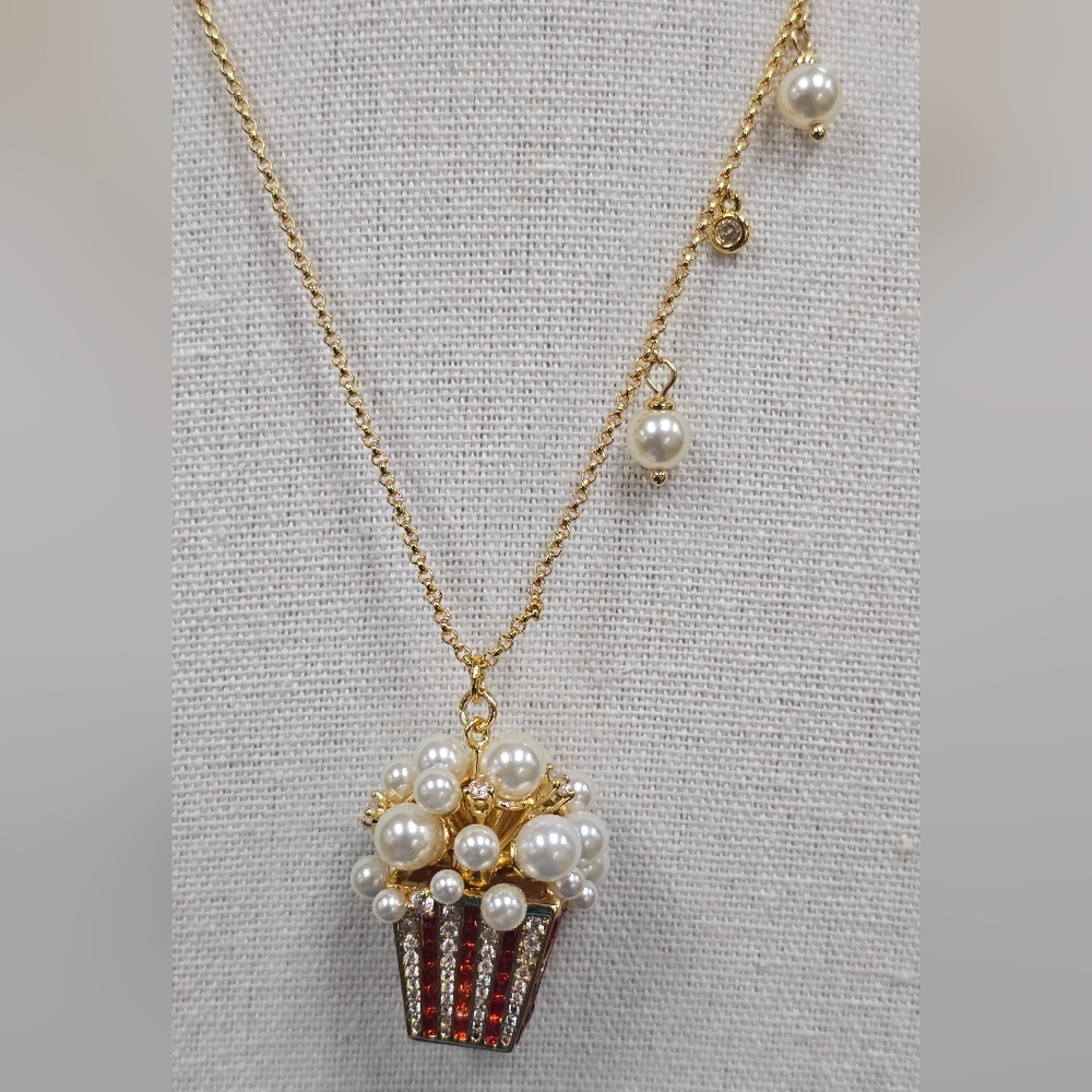 Kate Spade Carnival Popcorn Necklace/Earrings  Set - Picture 9 of 11